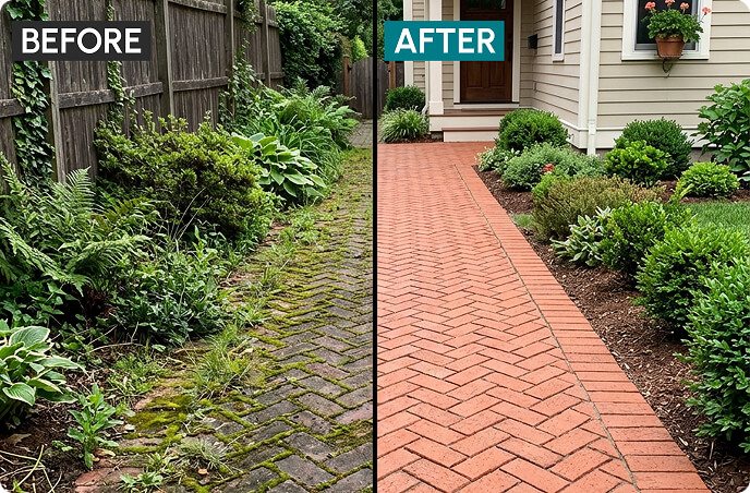 Power Blast Plus nozzle used for outdoor cleaning